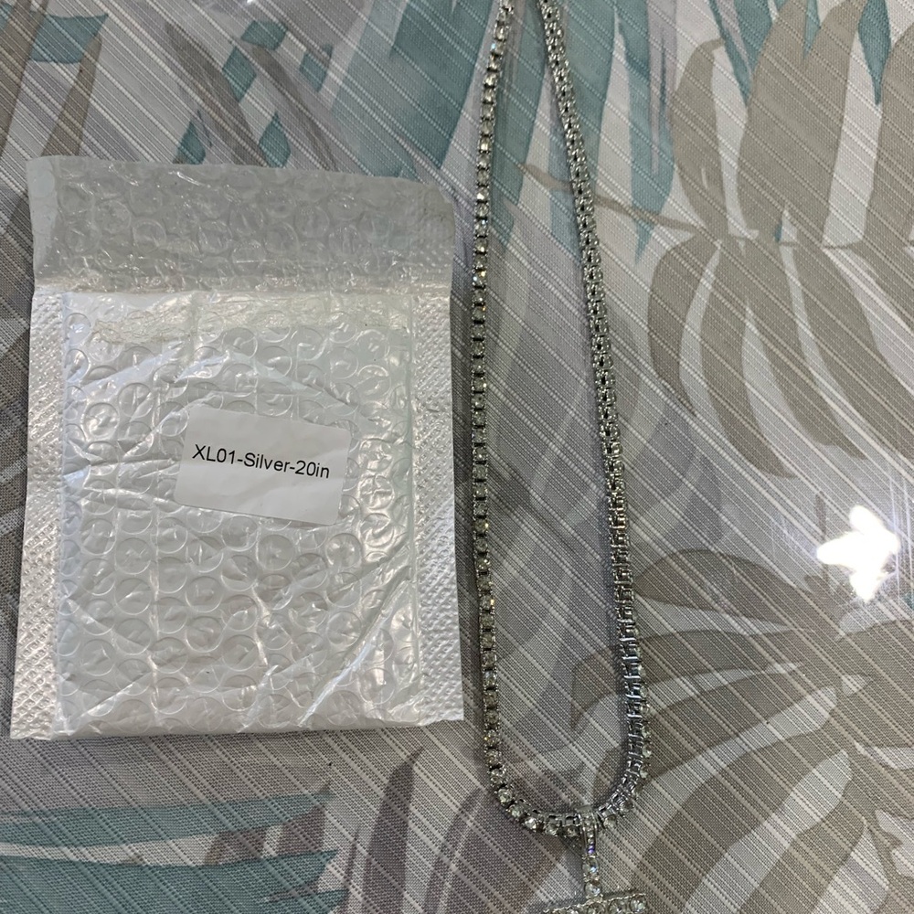Silver Necklace with Pendant